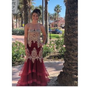 Beautiful prom dress for sale.